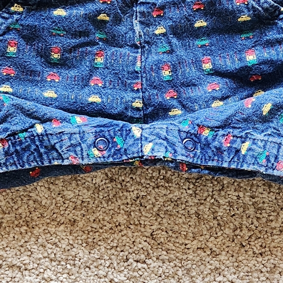 VTG Oshkosh B'Gosh Traffic Lights/Cars Overalls. Size 24 months Made in the USA - Picture 6 of 9